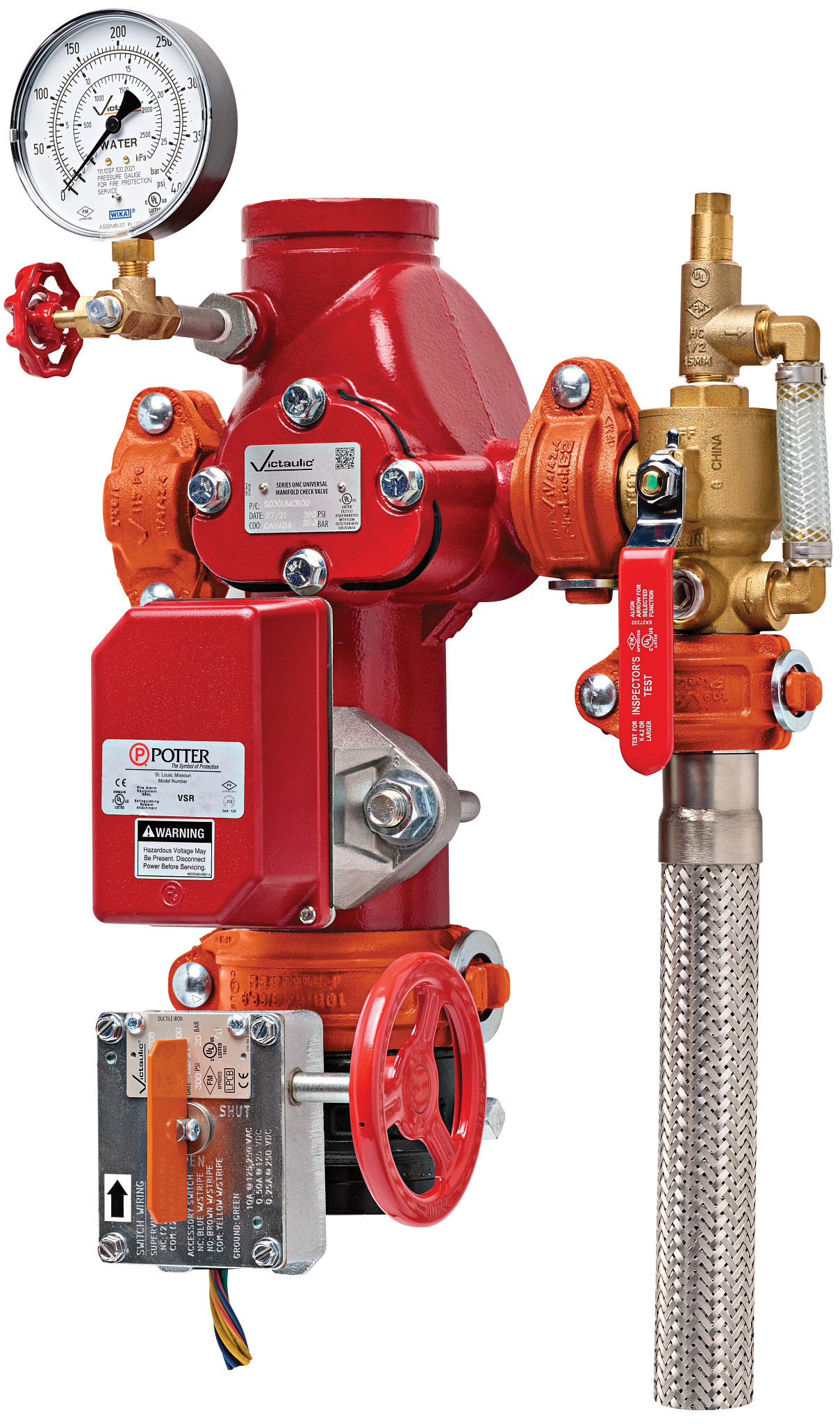 Victaulic Series UMC Universal Manifold Check Assembly Alarm Zone