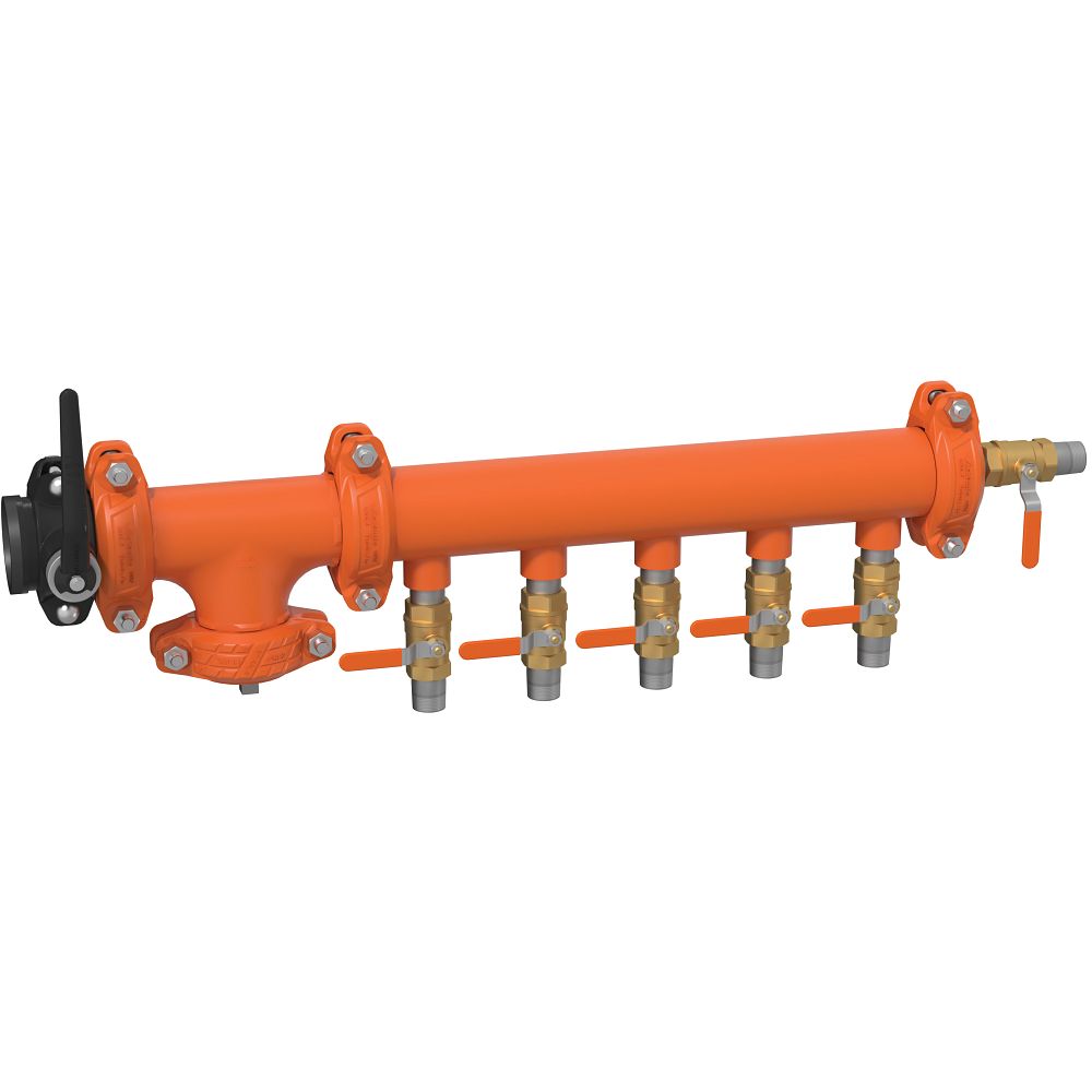 Ring Header Refineries Style 156 Mining Header - Victaulic