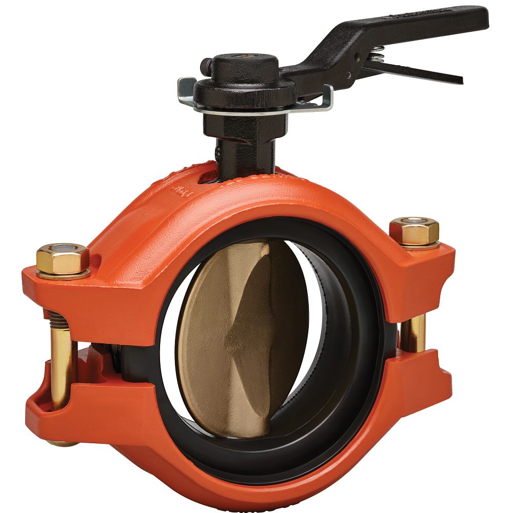 Series 122 Installation-Ready™ Rubber-Lined Butterfly Valve with Aluminum Bronze Disc