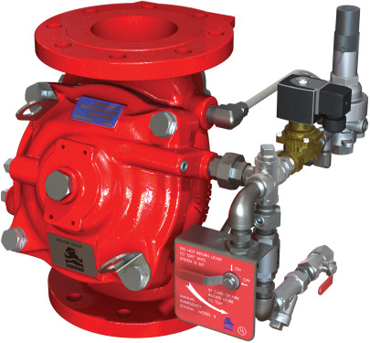 Series 869Y-2DC Electrically Operated Remote Operation On/Off, Downstream Pressure Control Deluge Valve
