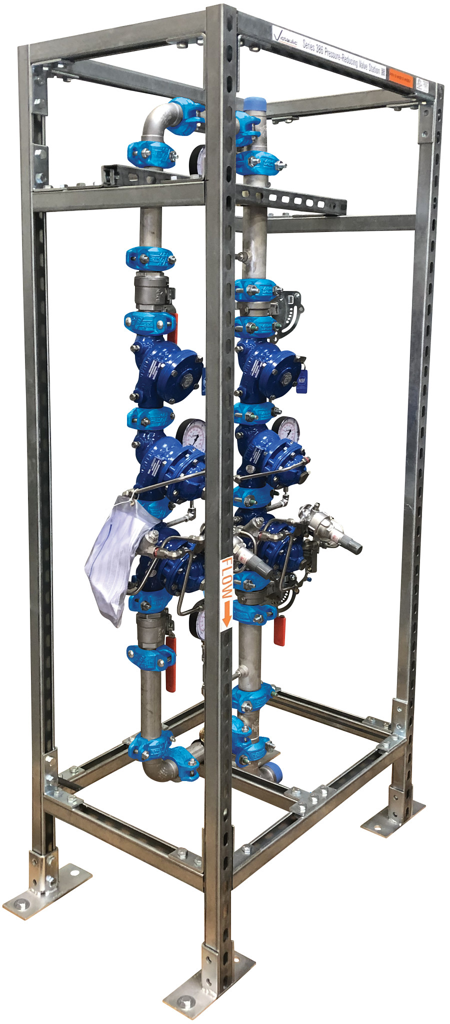 Series 386-V Vertical Pressure Reducing Valve Stations