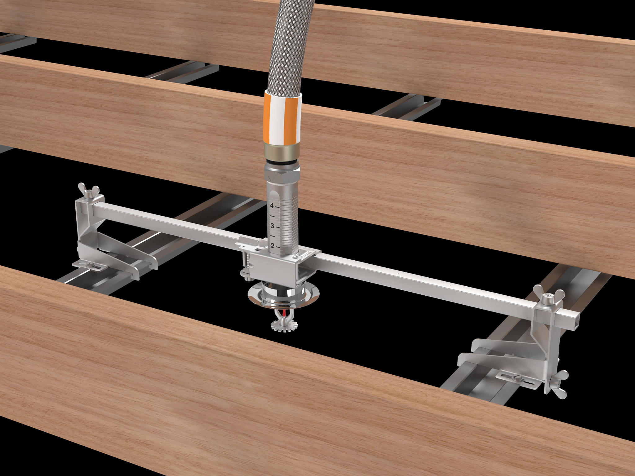 VicFlex™ Style AB4 Bracket – Hat Channel