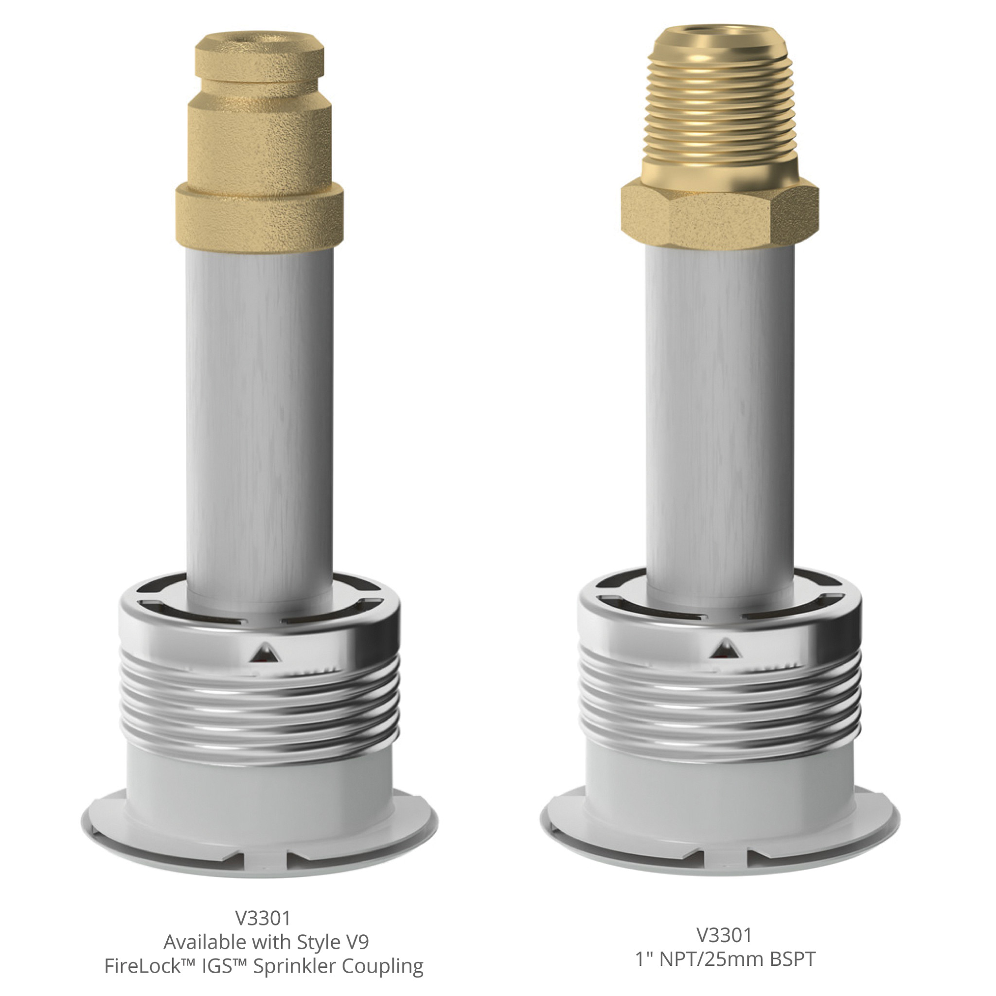 Victaulic FireLock™ Series FL-SR/DRY/C Sprinklers - Dry Fire